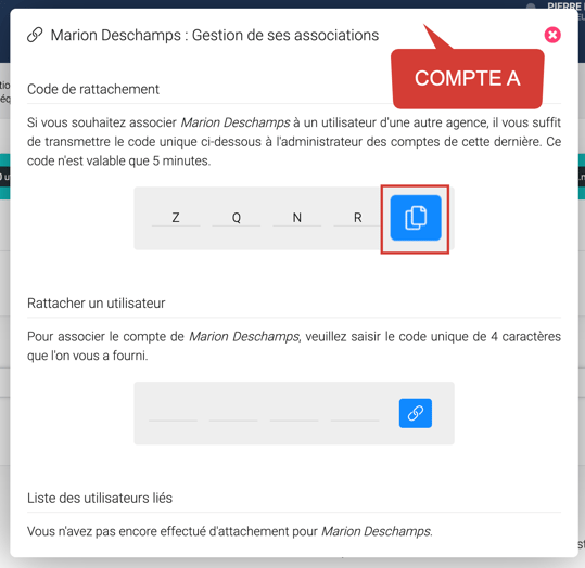association compte A